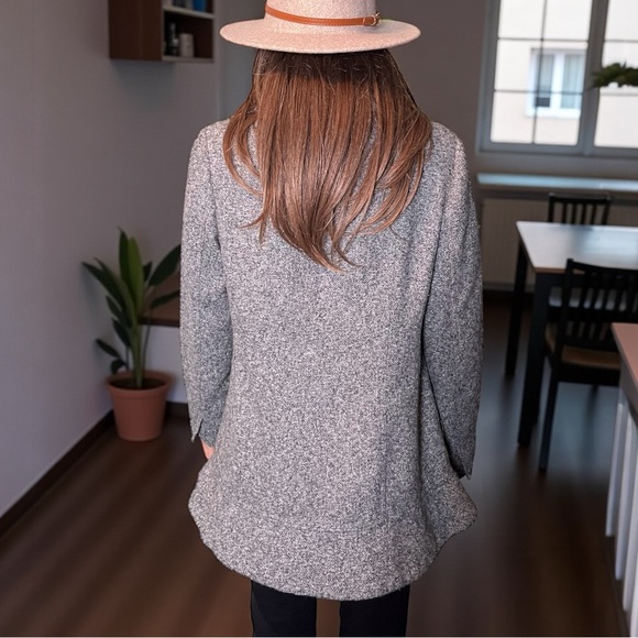 Coldwater Creek Bouclé Ruffle Hem Jacket – Size S (6-8) - Picture 5 of 10